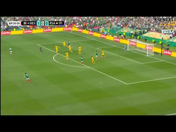 【U-NEXT版】ワールドカップ開幕戦　メキシコ vs 南アフリカ