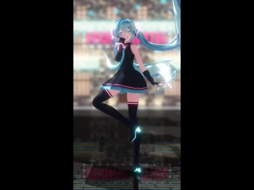 【MMD】Kitty 初音ミク【Short】