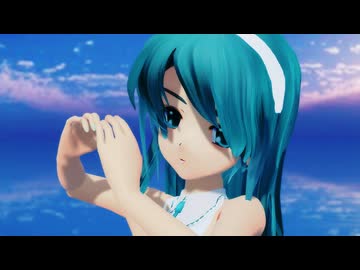 【MMD】  39みゅーじっく！  【らぶ式ミク・セミロング】