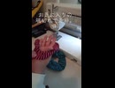 お気に入りの端切れで、2つのサイズのシュシュ　#ニコニコショート