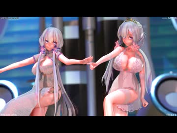 【sdPBR480】『drop pop candy』Tda式改変イラストリアスＸ2【MMDアズレン/1080p/60fps】