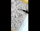ペン入れカリカリ音テスト