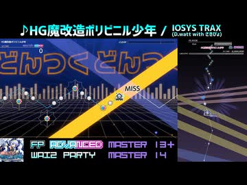 【グルコス比較動画】HG魔改造ポリビニル少年 (MASTER) 【グルコスFP】