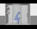 全身の汚れを洗い流してくれるトイレがすごい！