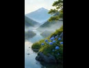 AI生成 雅楽風味「五月雨の薫風」初夏 202605963