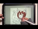 橙を静かに描きました【東方】