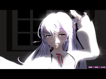 【MMD】ワンルーム・オール・ザット・ジャズ / DATEKEN : YYB式改変 初音ミク Monochrome