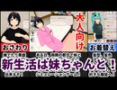 【新生活は妹ちゃんと！】妹と過ごすリアルな同棲生活を貴方に！[大人向け同人ゲーム紹介]