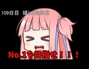 【1日1回ダイスチャレンジ】1日1回ダイスを振って1が出たらダイスが進化する　109日目【VOICEROID実況】