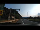 東名高速道路の鮎沢パーキングエリア出口に蛇がいた【ヤマカガシ・吉兆！】