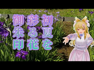 【第六回10秒動画祭】初夏を彩る花御朱印【櫻歌ミコ】