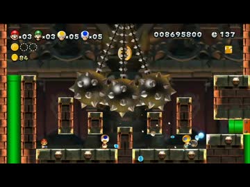 【劇団Boss】いよいよwiiuのゲームに手を出す【NewスーパーマリオブラザーズWiiU】part55