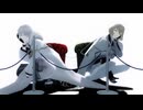 【MMD刀剣乱舞】鶴丸と髭切で「お行儀よくね」