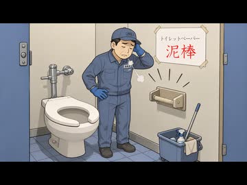 【MV】トイレットペーパー泥棒 / ALL GOD feat. 初音ミク