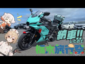 【栃木旅行祭】納車したので栃木へ【YZF-R3】