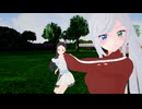 リヴィアと望愛でパンダヒーロー(変人のサラダボウル)
