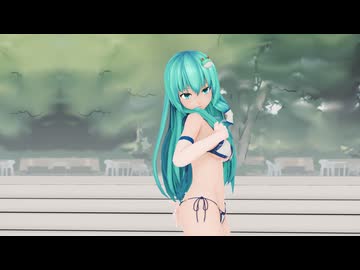 【東方MMD】東風谷 早苗 純情スカート
