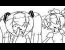 【トークロイド＋アニマーティック】シャドウミルククッキーがミクとテトに騙される
