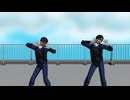 【松田陣平・萩原研二】爆処MMD2本つめ【虹色letters・WAA!!!!】