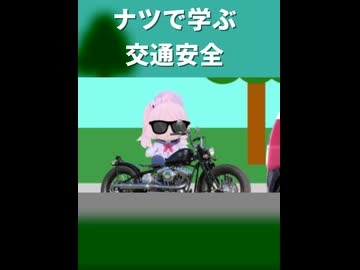 ナツで学ぶ交通安全