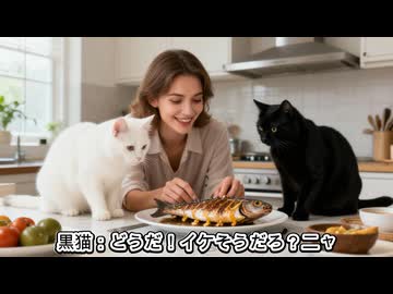 AI 真吉のキッチン　第三話　鯖照りマヨ　カラオケLive 本人ズ