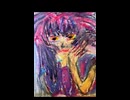 クレヨンでヤンデレ描いたよ!!
