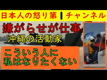 ■嫌がらせが仕事【沖縄活動家の日常動画】私はお金をもらってもこんなことをしないがみなさんは？ #辺野古