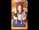 野良猫を引き連れて来て学校へ
