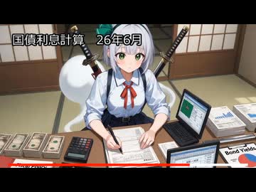 国債利息計算【妖夢のひとりごと】（国債購入その後6）#ゆっくり解説 #sbi証券 #国債 #債券投資  #利息