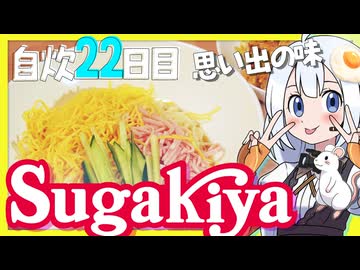【㊗スガキヤ関東再侵攻】冷やし中華と炒飯作るよ！【ご当地グルメ郷土料理紹介祭】自炊22日目