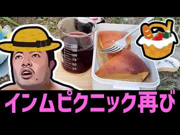インムピクニック、再び。【お酒もケーキもたくさんあるよ】