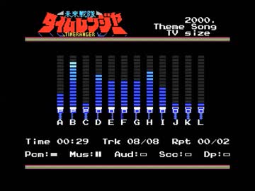 =未来戦隊タイムレンジャー=  MSX アレンジ