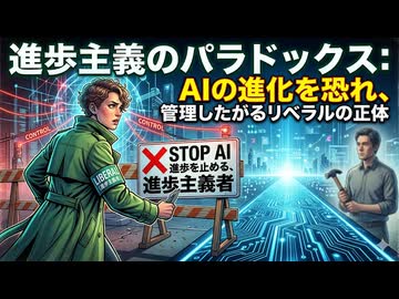 進歩主義のパラドックス：AIの進化を恐れ、管理したがるリベラルの正体