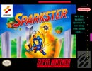 [実況]「スパークスター（SFC）」実機でレアゲームプレイ！（スマホ撮影）