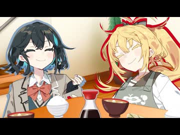 【マキモカ投稿祭】大学生マキモカの朝の食卓(醬油差し視点)