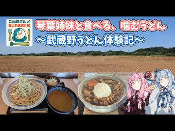 【ご当地グルメ郷土料理紹介祭】琴葉姉妹と食べる、噛むうどん ～武蔵野うどん体験記～
