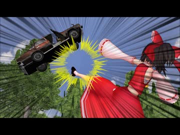 【東方MMD第4部】博麗神社パーキング