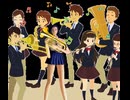 吹奏楽部の裕子（2）裕子14歳の時（1）中学2年生で演奏会へ出場