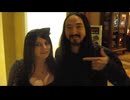 Miss Hannah Minx with Steve Aoki!