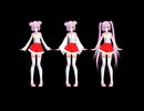 【MMD】Tdaシスターズ Tda式初音ミク 巫女風デフォ服 モデル配布