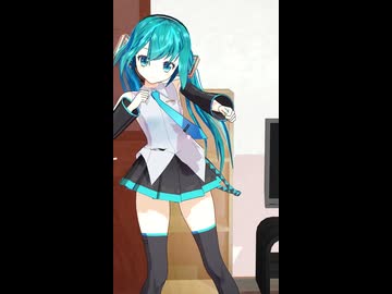 ゆきはねダンスを踊る初音ミク