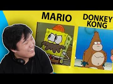 [Hobo Bros]全スマブラファイターをスポンジボブキャラで