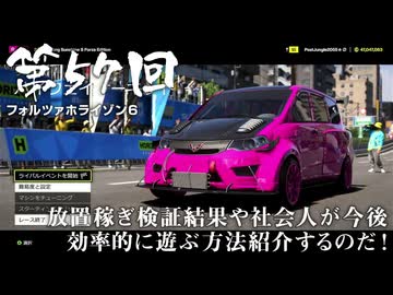 【Forza Horizon 6】＃57 放置稼ぎ検証結果や社会人が今後効率的に遊ぶ方法紹介するのだ！（ジェットカット版）