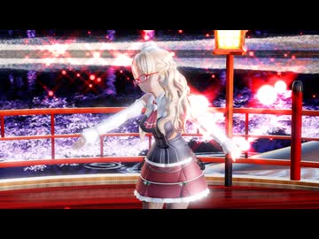 【Ray-mmd】ザラが桜舞台でGravityRain