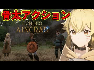 案外回避とかガードとかの判断が難しくて面白いぜ！【Echoes of Aincrad】