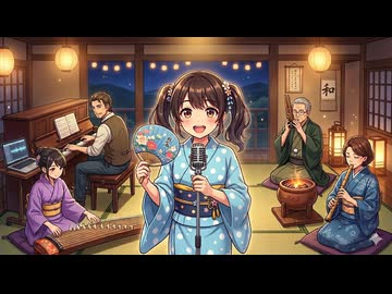 夏色花梨 SV original 「花火 (Starlight requiem mix)