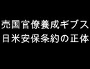 売国官僚養成ギブス　日米安保条約の正体