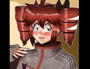 重音テト（ブレインロット版）を描きました。