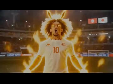 ホモと見るチュニジアのサポーターが作った日本vsチュニジア戦