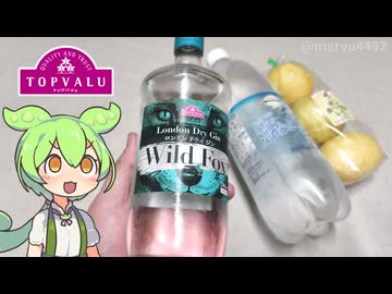 トップバリュのお酒「Wild Fox ロンドンドライジン（880円）」